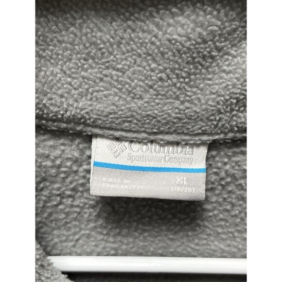 Columbia Fleece Jacket Womens XL 18/20 Gray - Picture 5 of 5